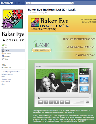 baker eye