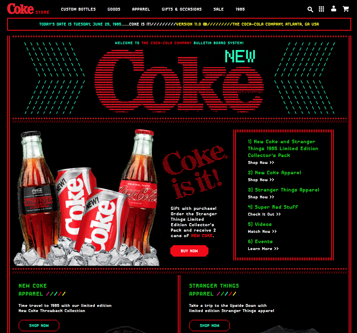 New-Coke Website