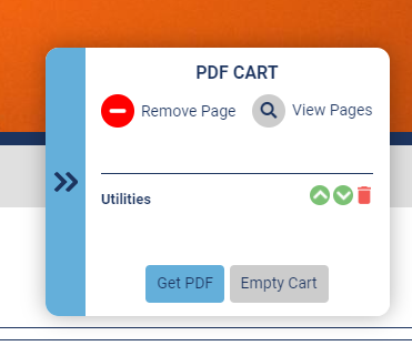 PDF cart fully expanded 