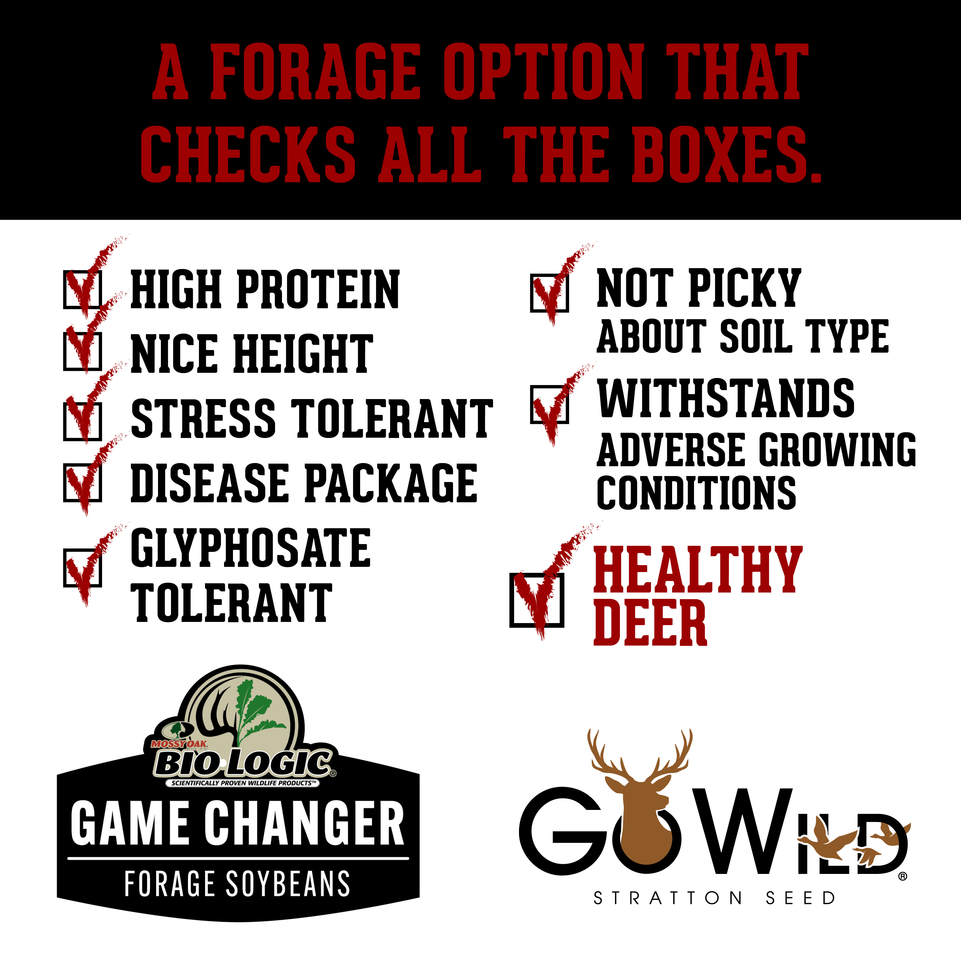 GoWild Social Media ad for Game Changer product