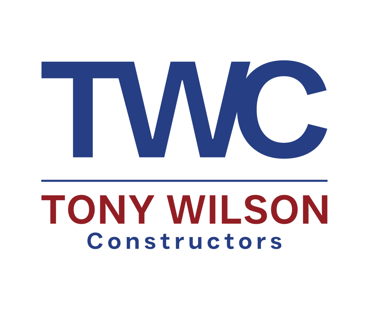 TWC Tony Wilson Contractors Logo